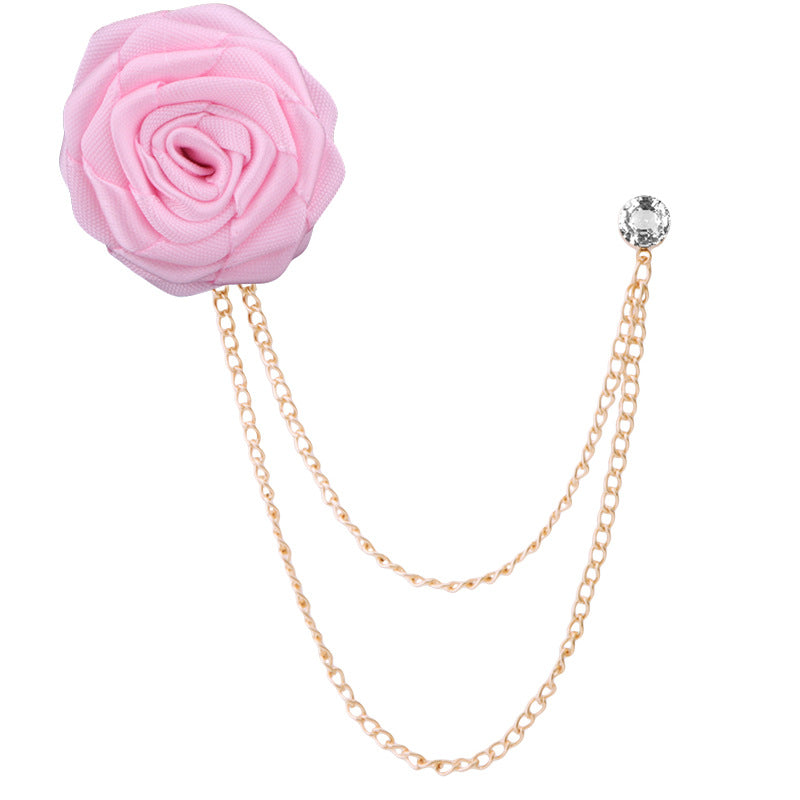 Spilla rosa a nappe