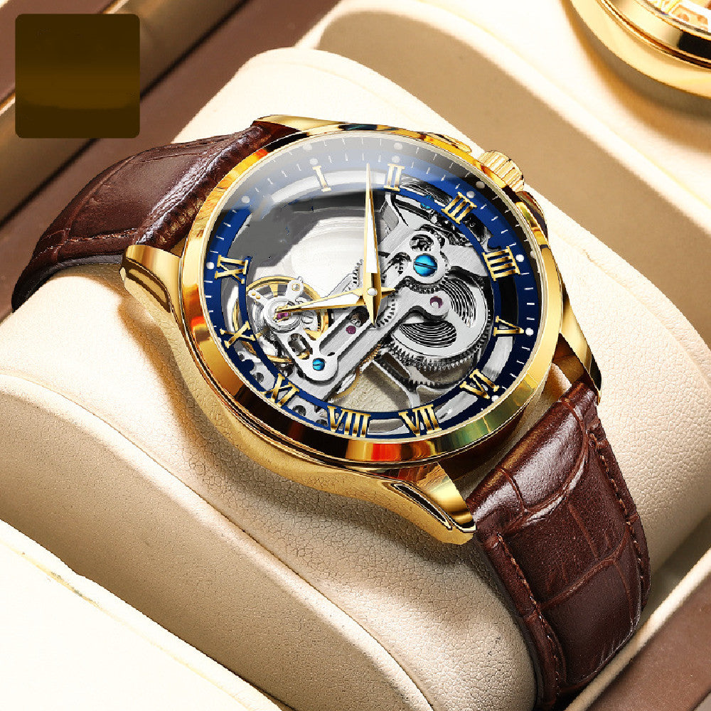 Orologio meccanico impermeabile luminescente