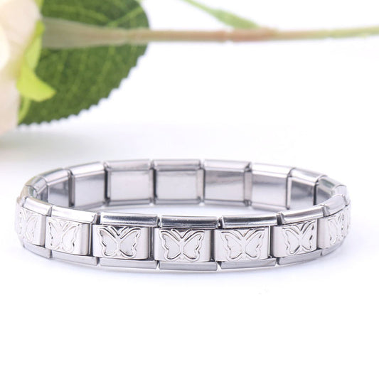 Bracciale Elastico Farfalle