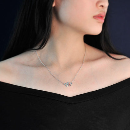 Collana loto traforata