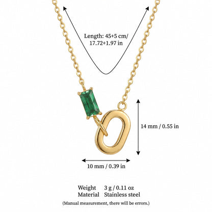 Collana smeraldo