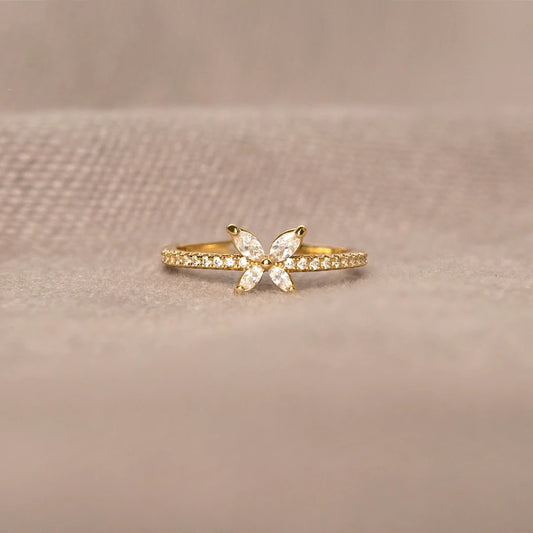 Anello farfalla in argento 925