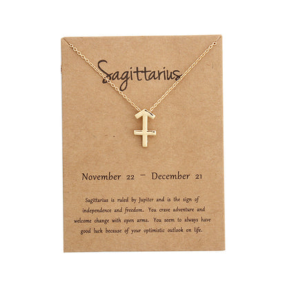 Collana segno zodiacale oro