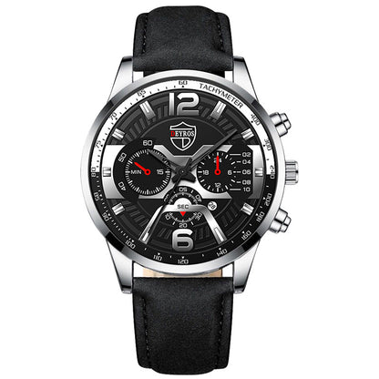 Orologio uomo calendario inox