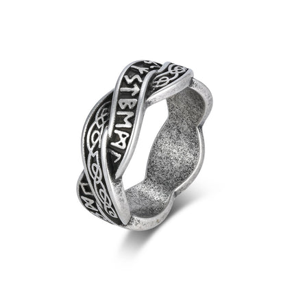 Anello nodo vichingo eterno