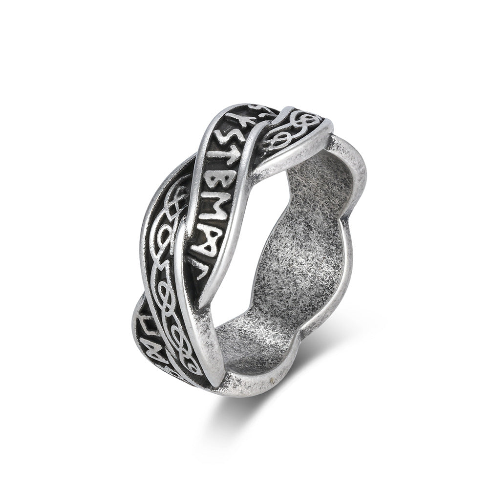 Anello nodo vichingo eterno