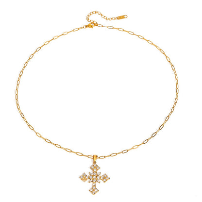 Collana barra titanio