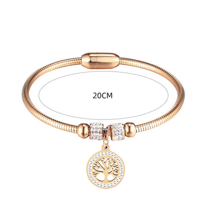 Bracciale titanio magnetico