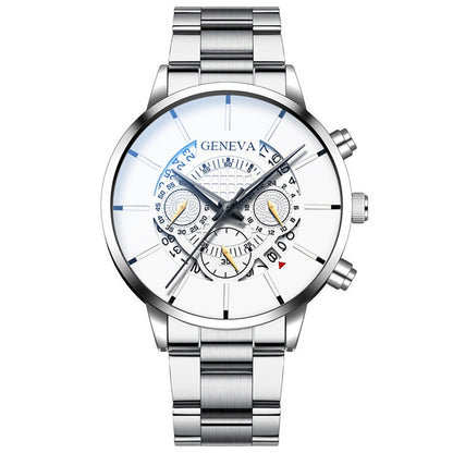 Orologio acciaio con calendario
