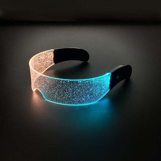 Occhiali LED futuristici