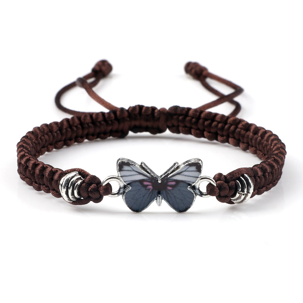 Bracciale Intrecciato Farfalla