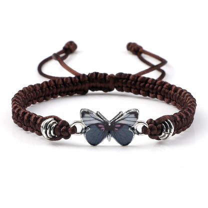 Bracciale Intrecciato Farfalla