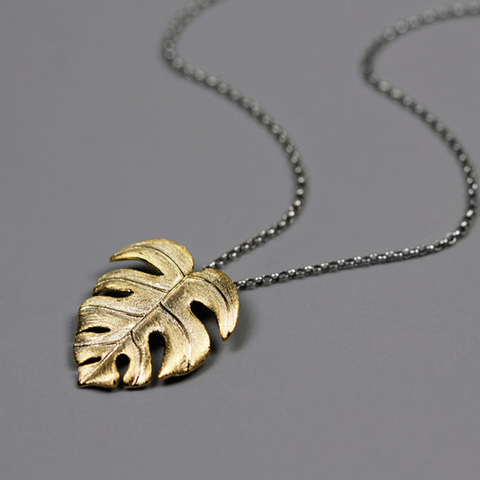 Collana foglie di palma