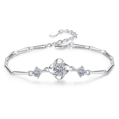 Collana trifoglio cuore