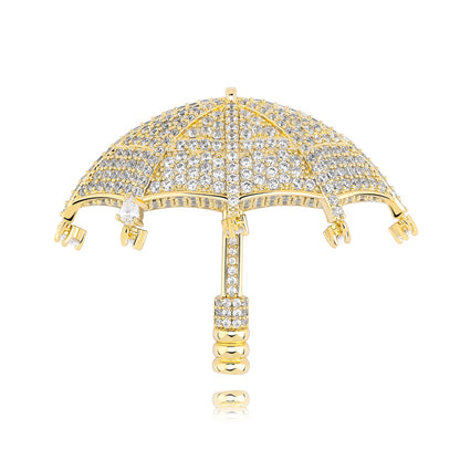 Collana Ombrello Zircone