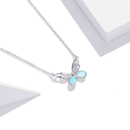 Collana farfalla argento metamorfosi