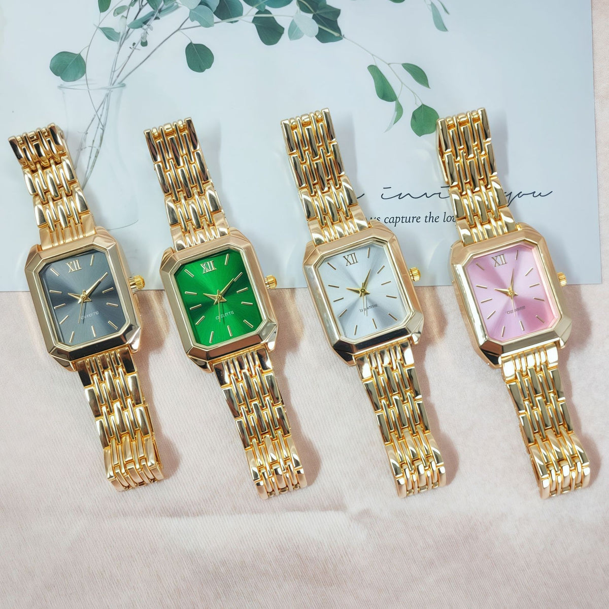 Orologio da donna in acciaio lusso
