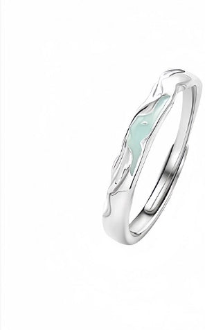 Anello coppia argento