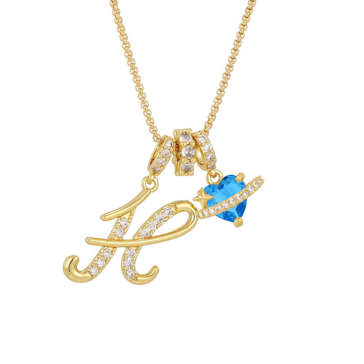 Collana lettere alfabeto da bambina