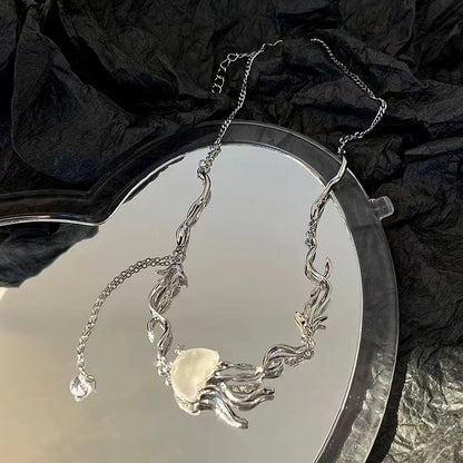 Collana medusa con nappina
