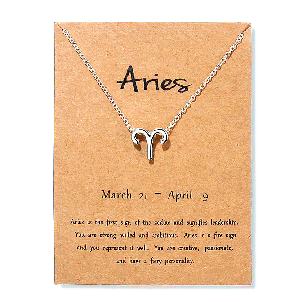 Collana segno zodiacale da donna