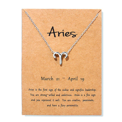 Collana segno zodiacale da donna