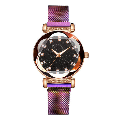 Orologio donna mesh diamanti