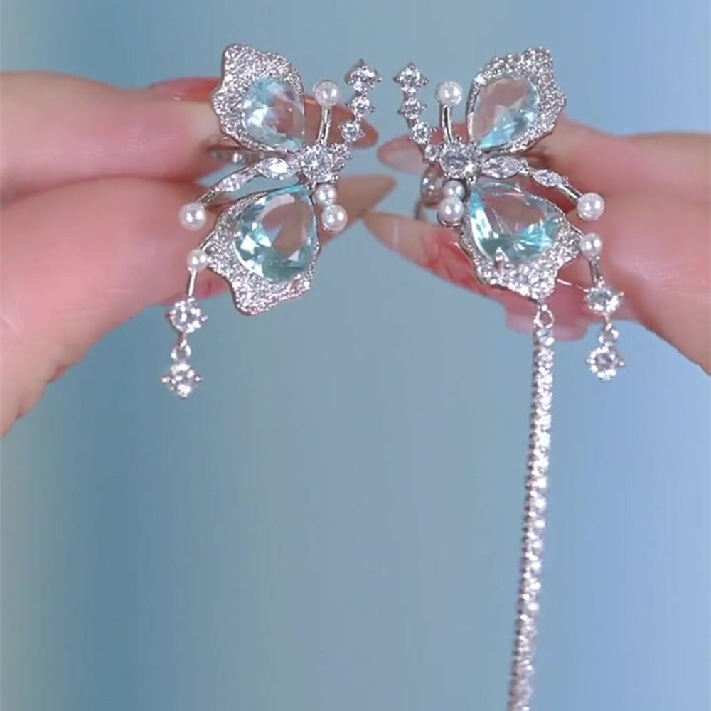 Clip farfalla nappina
