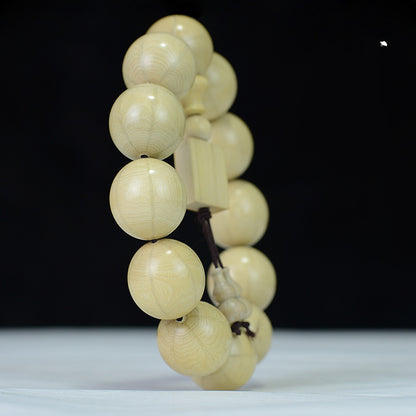 Braccialetto perle Buddha con abelia