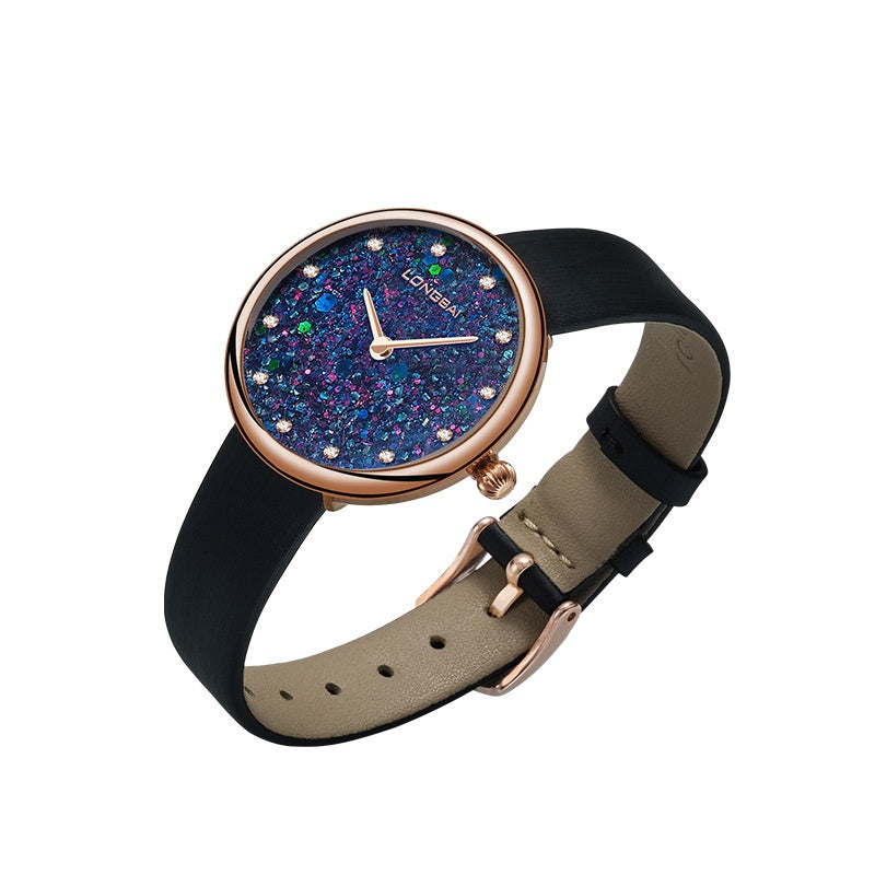 Orologio donna con cristalli zaffiri