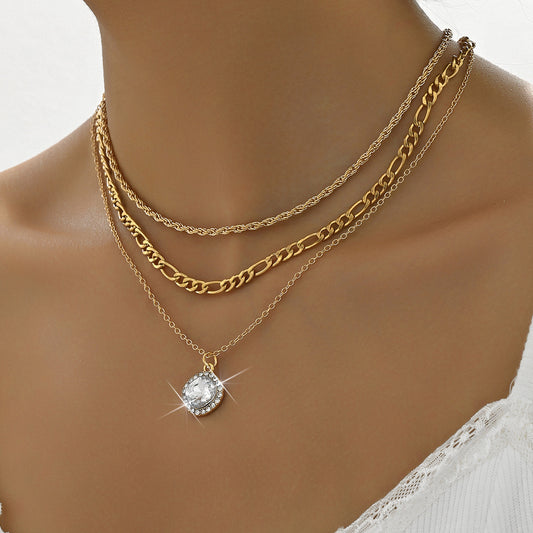 Collana a pendenti floreali