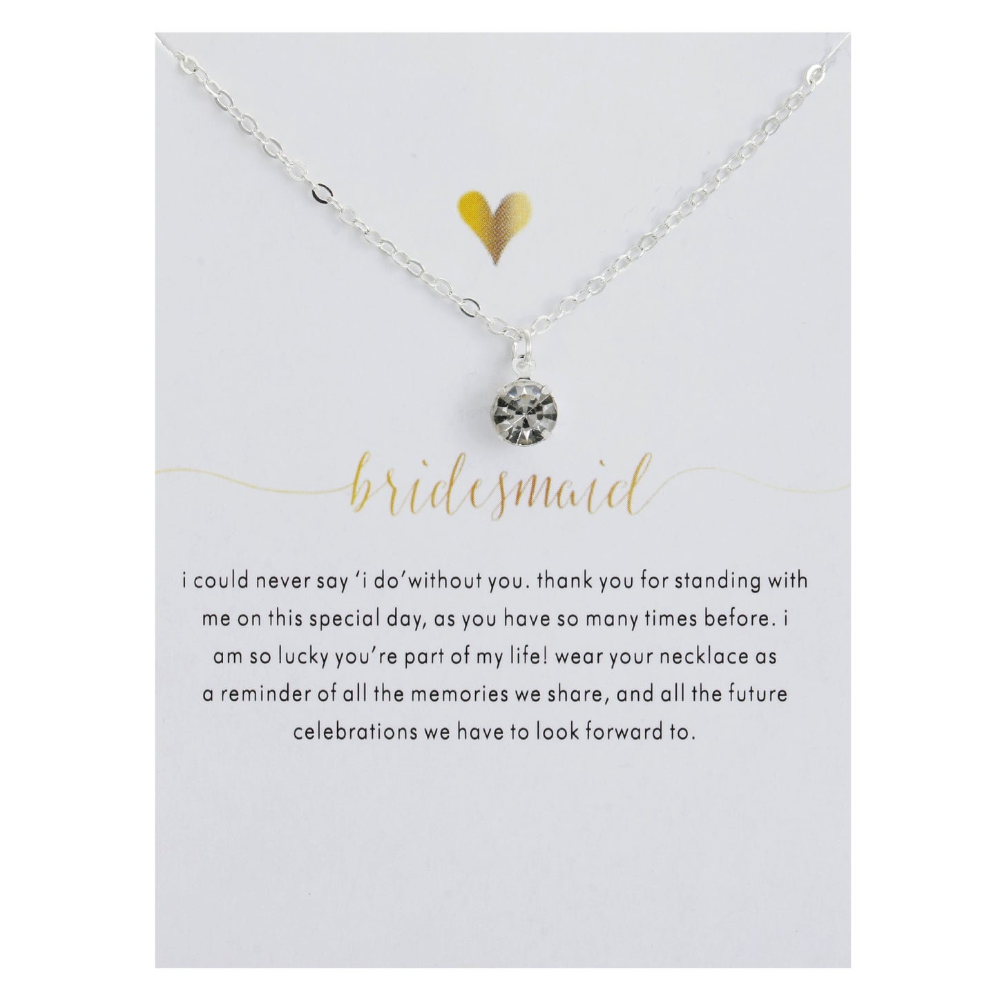 Collana con ciondolo commemorativa