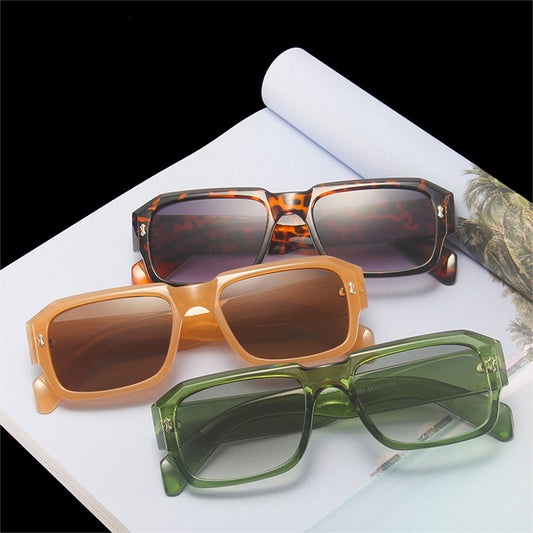 Occhiali vintage forma geometrica
