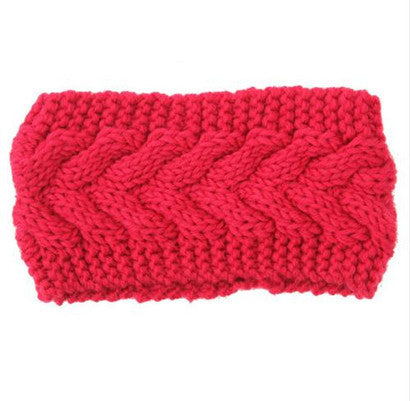 Fascia capelli lana uncinetto