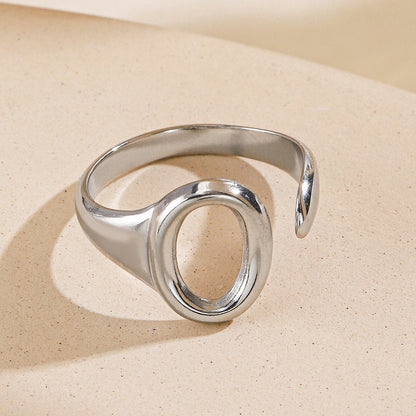 Anello ovale regolabile