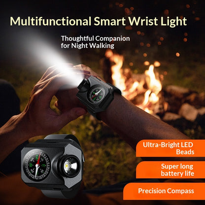 Orologio LED con bussola