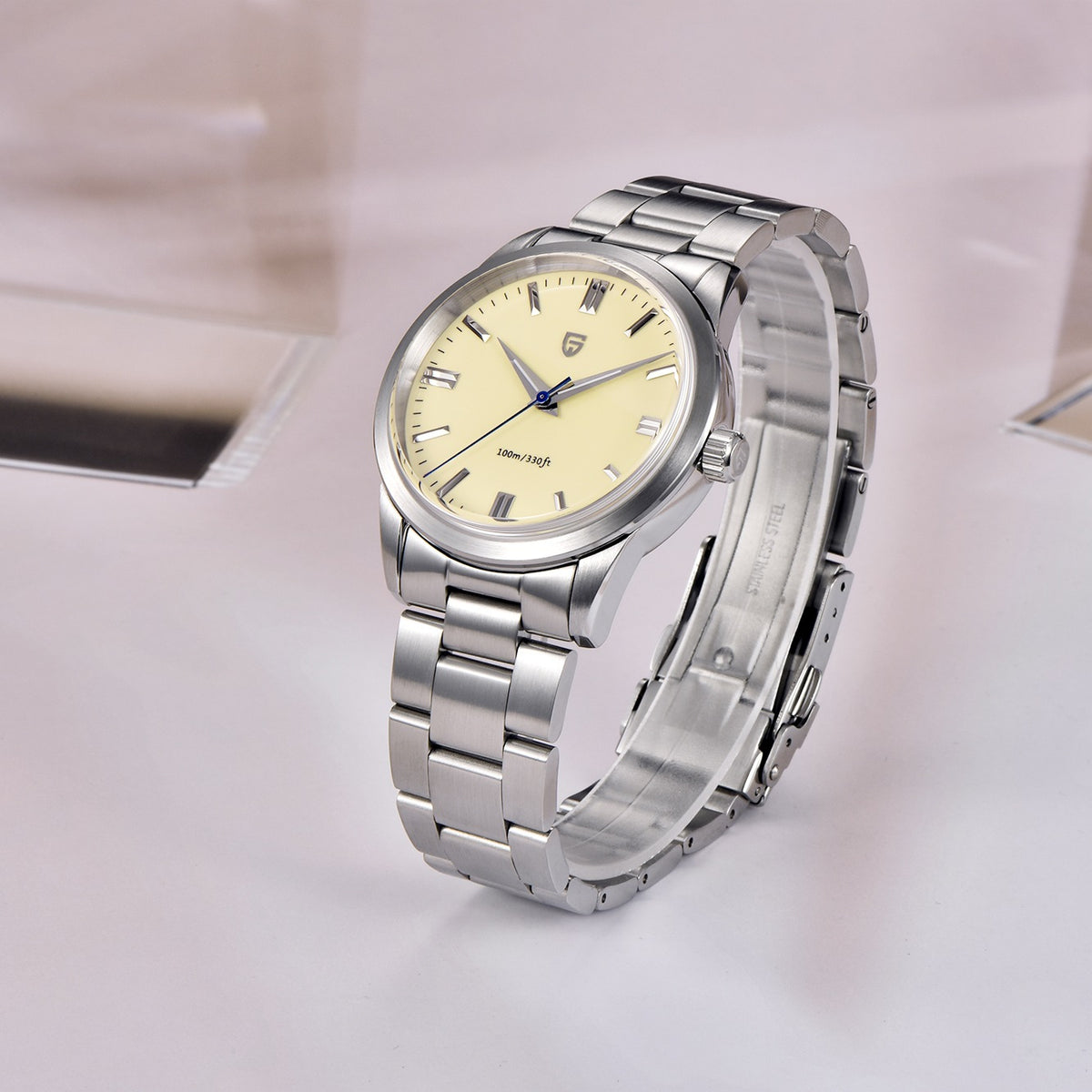 Orologio con quadrante stellato