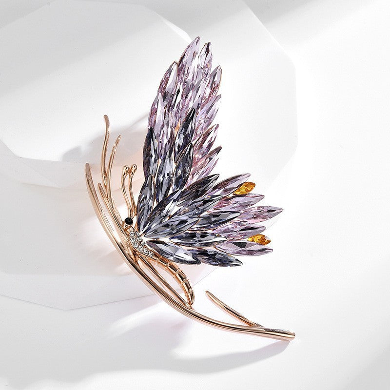 Spilla farfalla corsage da donna
