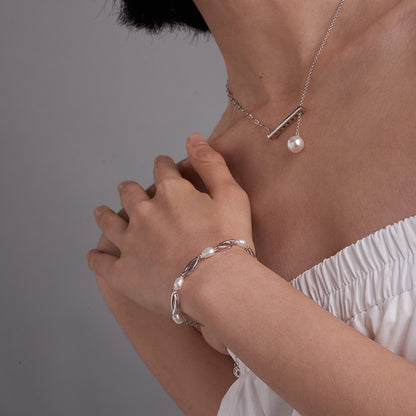 Braccialetto perle barocche da donna