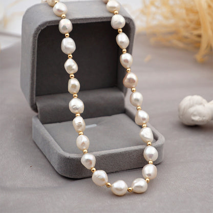 Parure perle barocche acqua dolce