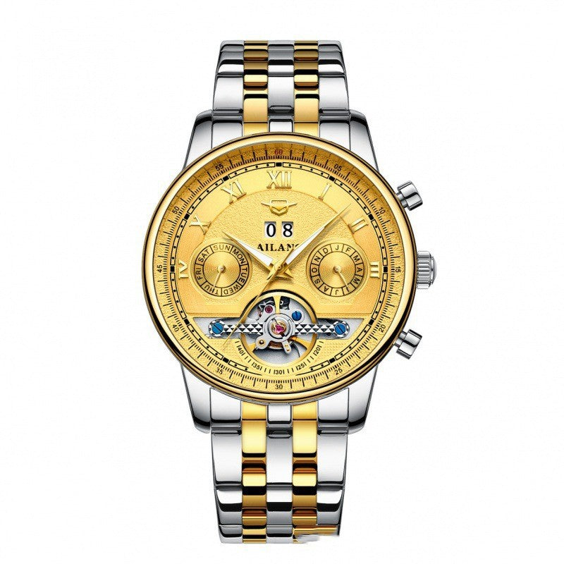 Orologio automatico fasi lunari business