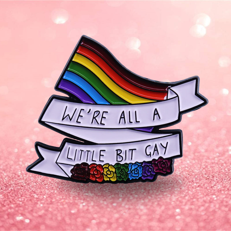 Spilla arcobaleno orgoglio