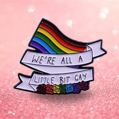 Spilla arcobaleno orgoglio
