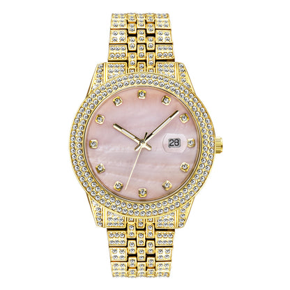Orologio con cristalli luminescenti
