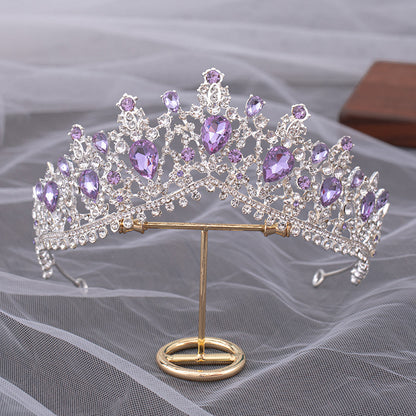 Tiara Barocca con Strass da Donna
