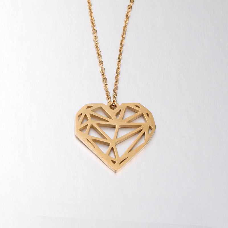 Collana cuore vuoto