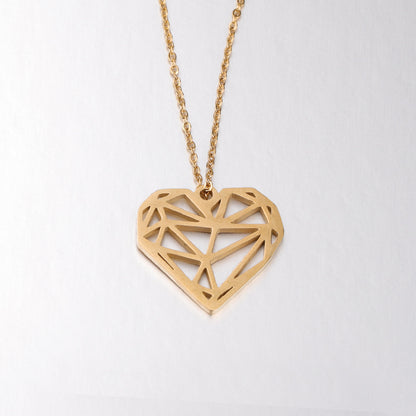 Collana cuore vuoto
