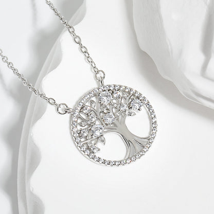 Collana albero della vita zirconi