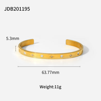 Bracciale titanio stile retrò