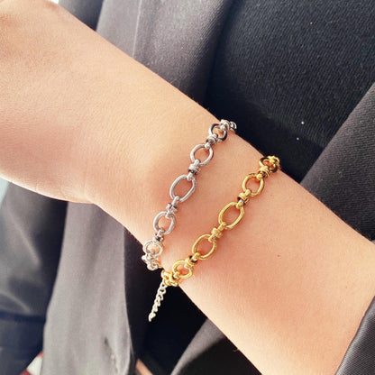 Bracciale Tessuto Acciaio